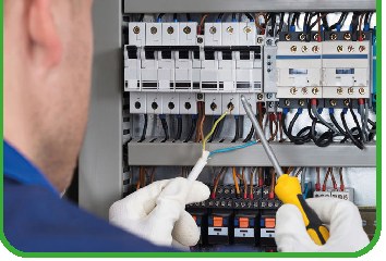 Distribution panel wiring